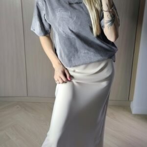 SLIP sijonas kreminis