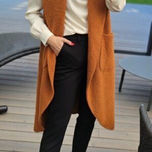 Liemenė "Teddy" ruda