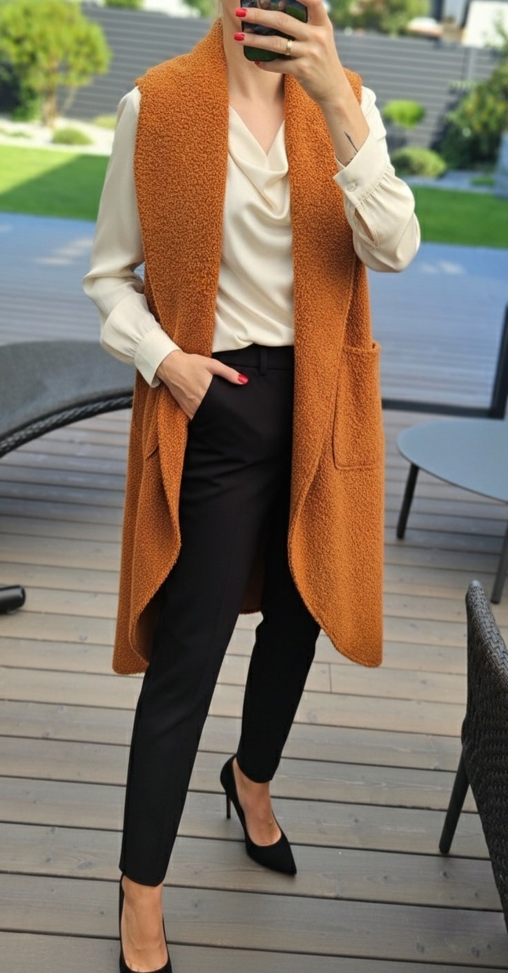 Liemenė "Teddy" ruda