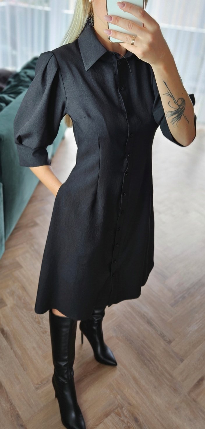 Suknelė "Mila" 3/4 rankovėmis