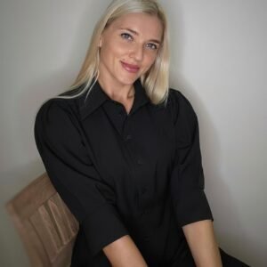 Suknelė "Mila" 3/4 rankovėmis