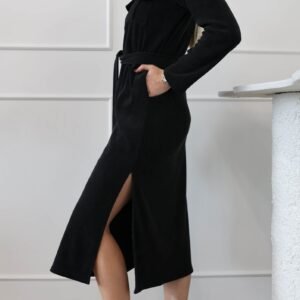 Juoda velveto suknelė "TOP"