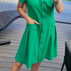 Žalia suknelė "Bella"