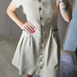 Kreminė suknelė "Bella"