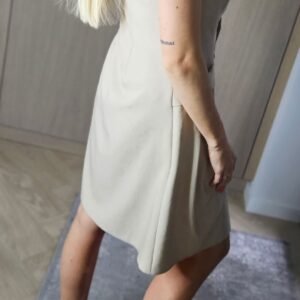 Kreminė suknelė "Bella"