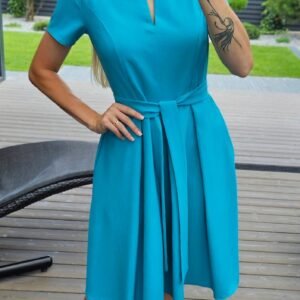 Žydra suknelė "Dama"