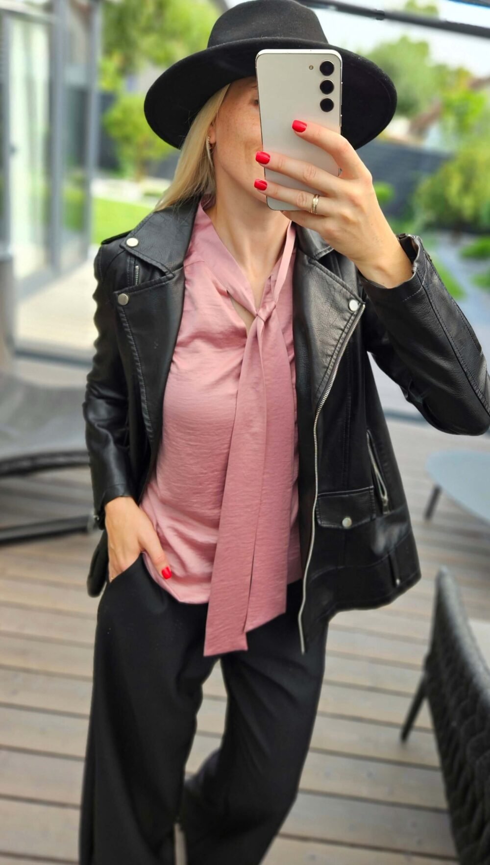 Palaidinė "Migla" rausva