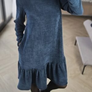 Suknelė "Varpelis" mėlyna