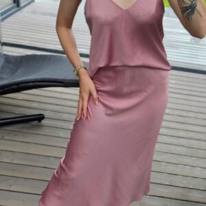 SLIP kostiumėlis pelenų rožinis