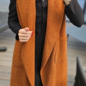 Liemenė "Teddy" ruda