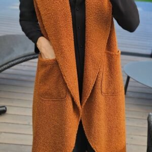 Liemenė "Teddy" ruda