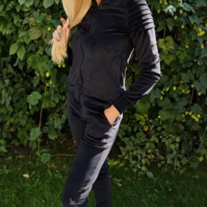 Soft veliūro laisvalaikio kostiumas "Waves"