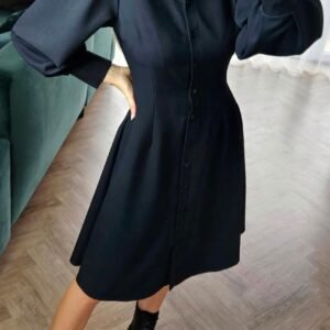 Suknelė "Mila" ilgomis rankovėmis