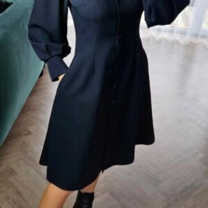 Suknelė "Mila" ilgomis rankovėmis