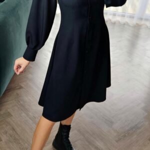 Suknelė "Mila" ilgomis rankovėmis