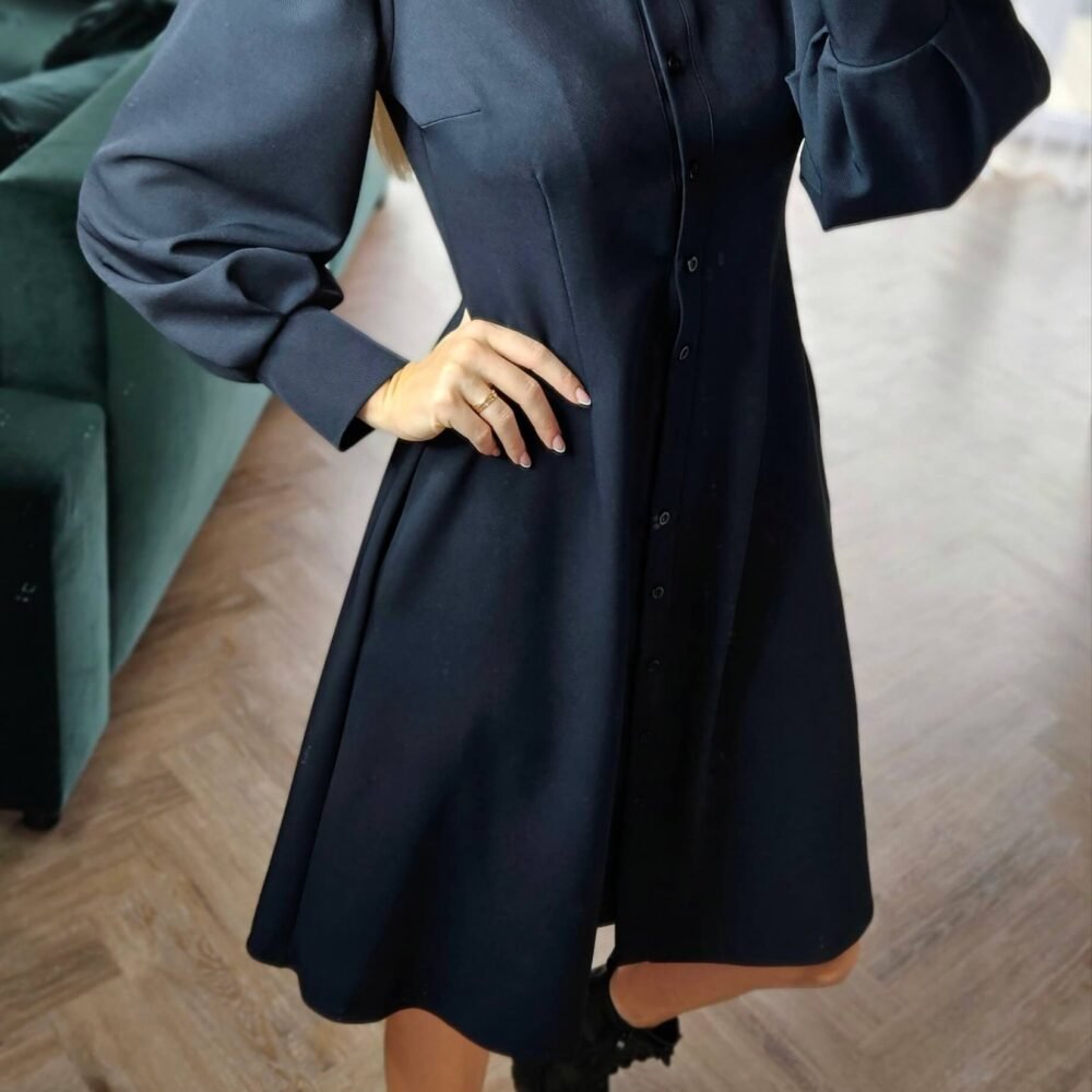 Suknelė "Mila" ilgomis rankovėmis