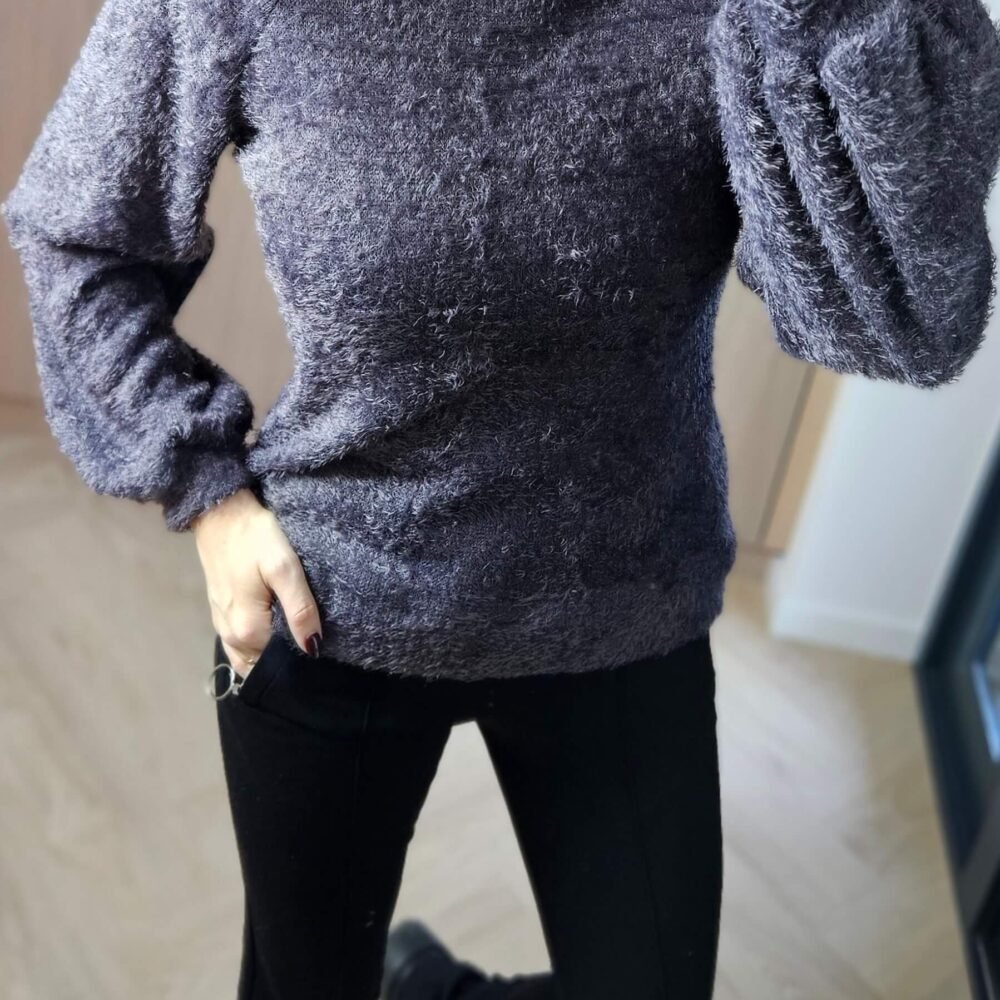 Megztukas "Pukuotukas" pilkas