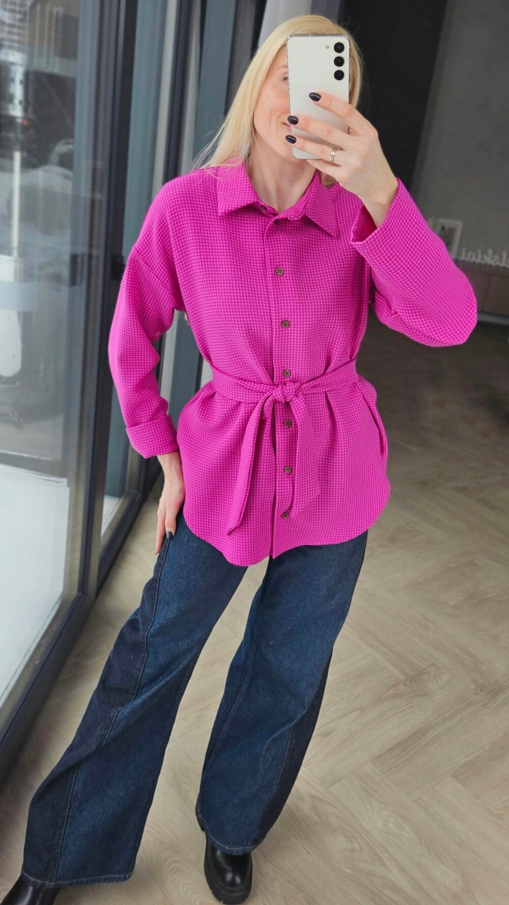 Marškiniai "Lėja" rožiniai