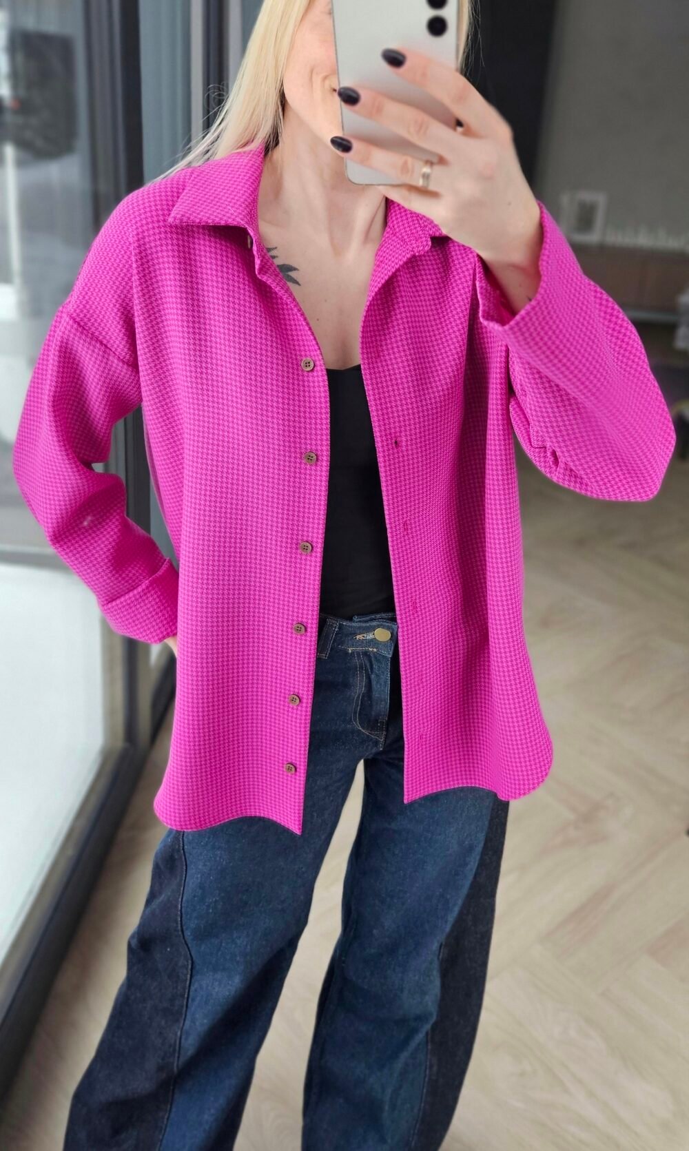 Marškiniai "Lėja" rožiniai