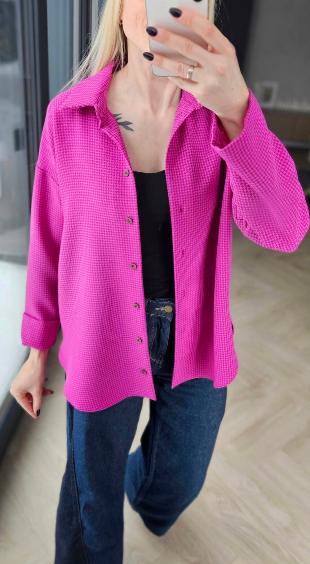 Marškiniai "Lėja" rožiniai