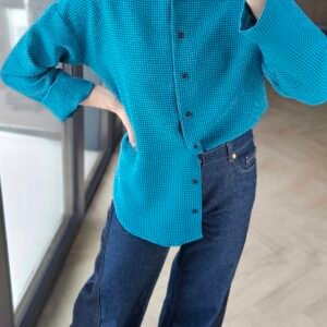 Marškiniai "Lėja" žydri