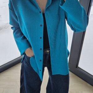 Marškiniai "Lėja" žydri