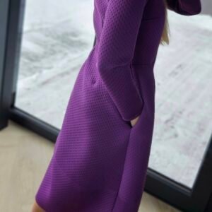 Neopreno paltas "Lady" violetinis