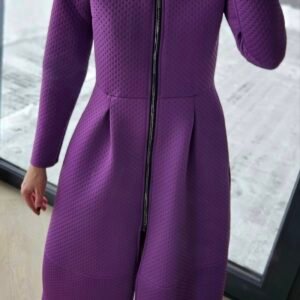 Neopreno paltas "Lady" violetinis