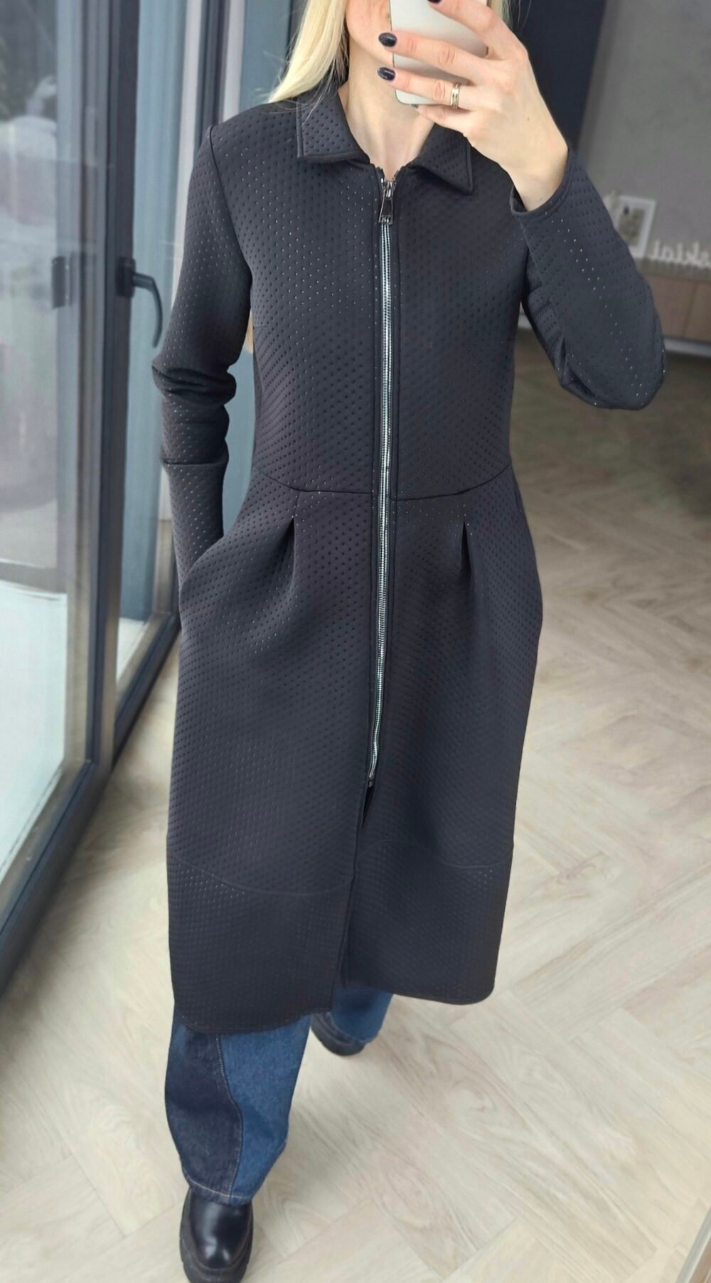 Neopreno paltas "Lady" juodas