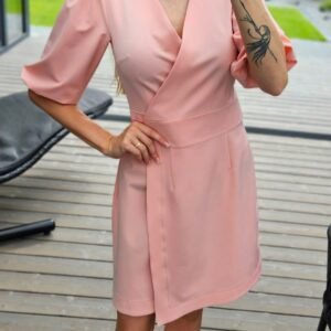 Suknelė "Vėtra" persikinė