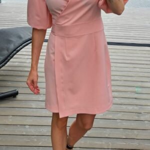 Suknelė "Vėtra" persikinė