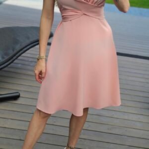 Suknelė "Laumė" persikinė