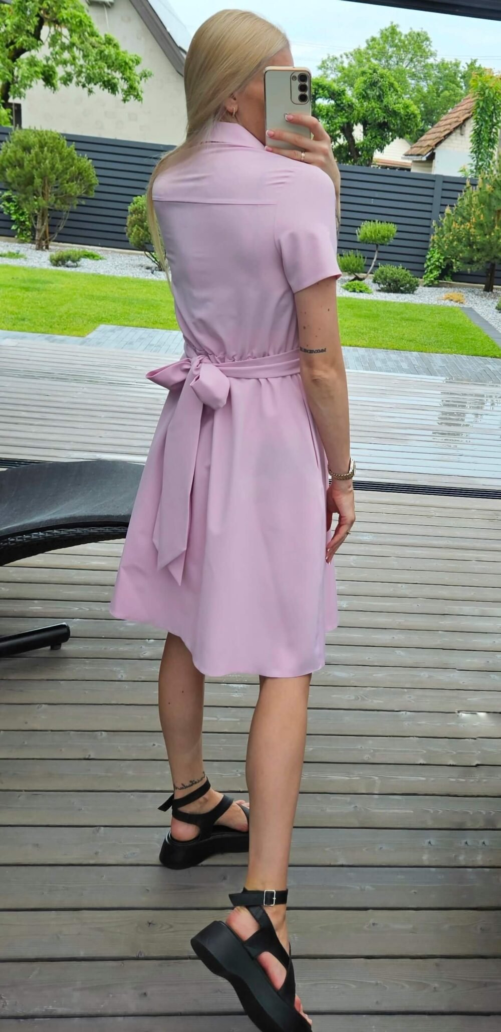 Suknelė "Laumė" alyvinė