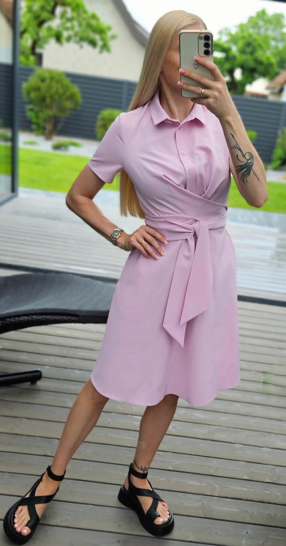 Suknelė "Laumė" alyvinė