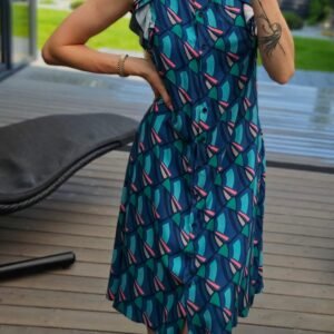 Suknelė "Nida" melsva