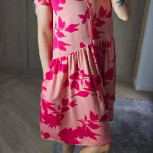 Suknelė "Austė" rausva