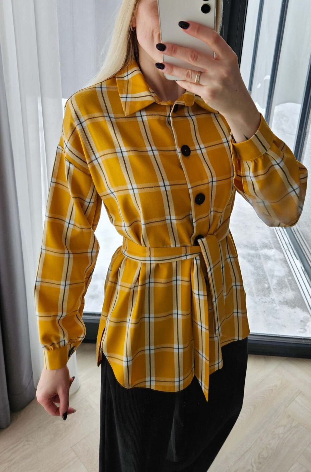 Marškiniai "Must" geltoni