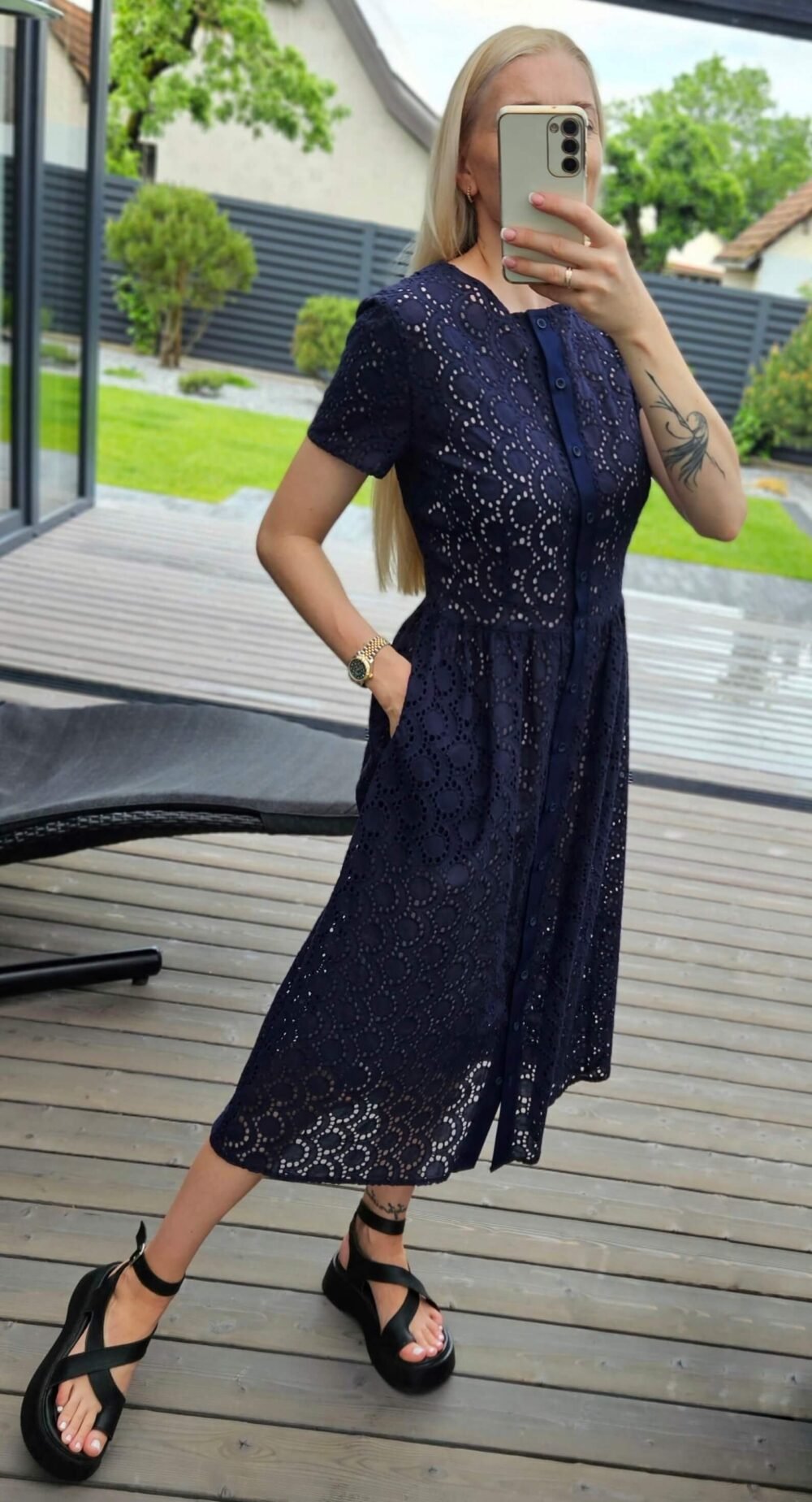 Suknelė "Laja" t.mėlyna