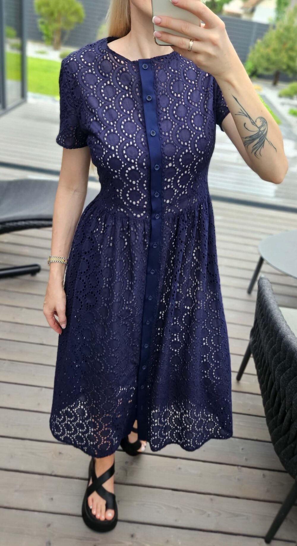 Suknelė "Laja" t.mėlyna