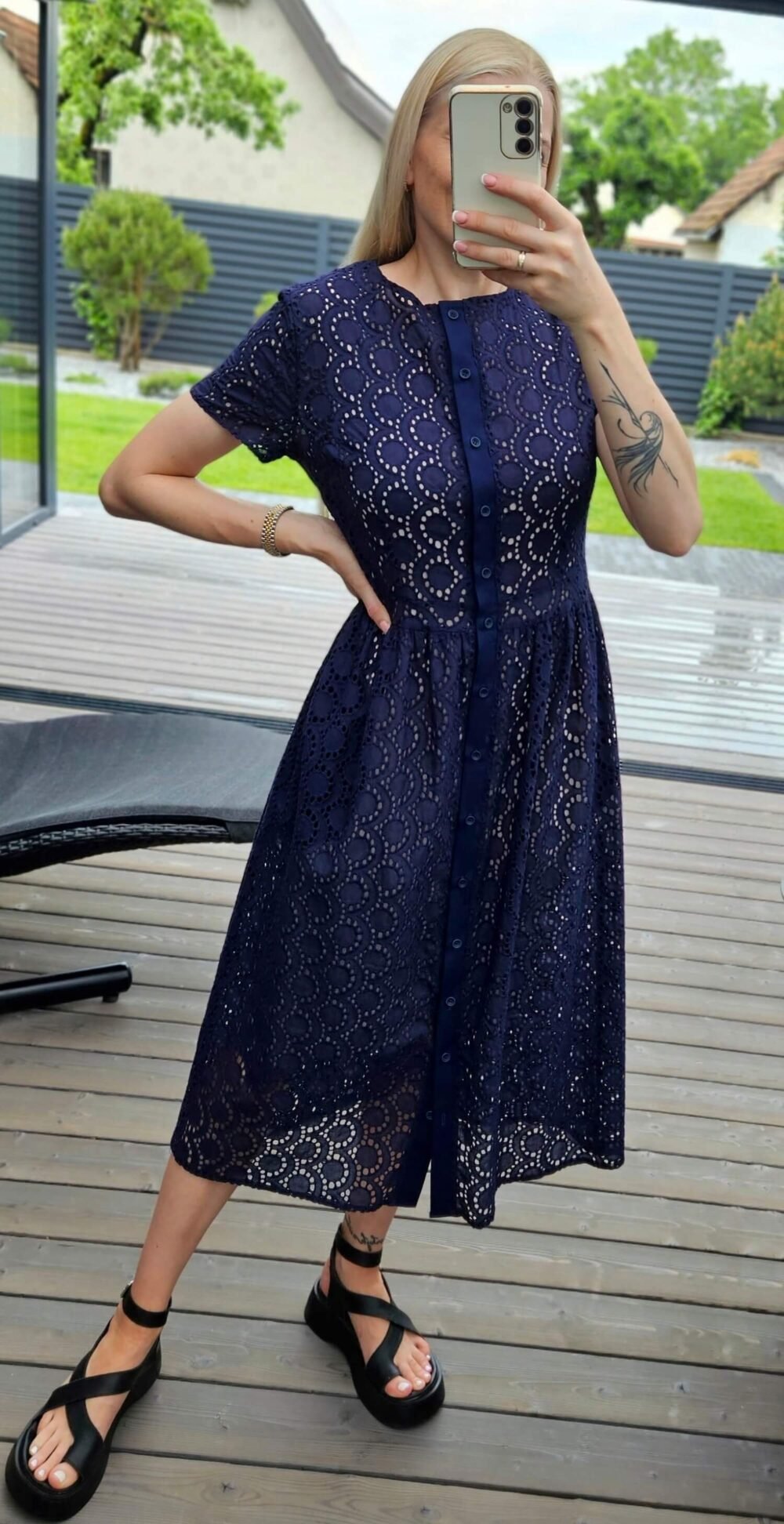 Suknelė "Laja" t.mėlyna