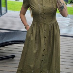 Suknelė "Laja" chaki