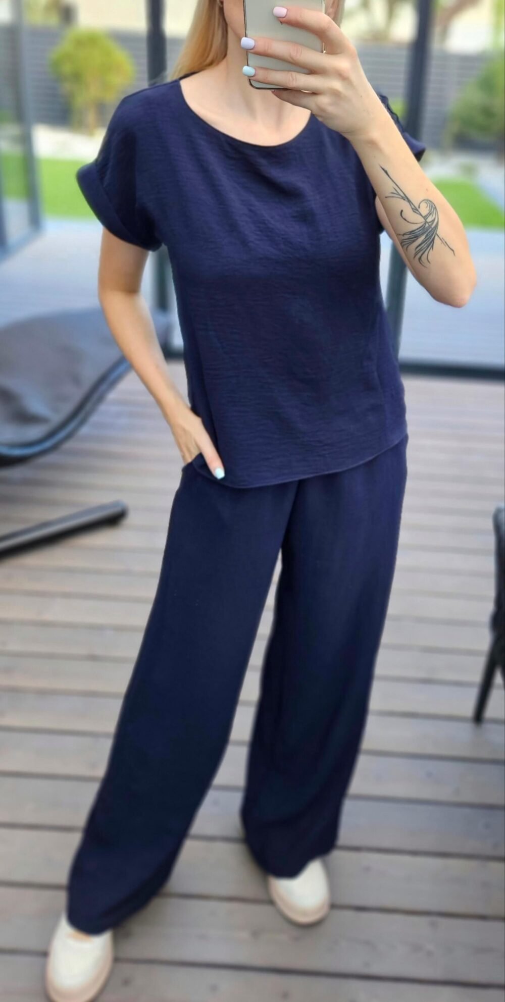 Kostiumėlis "Basic" t.mėlynas