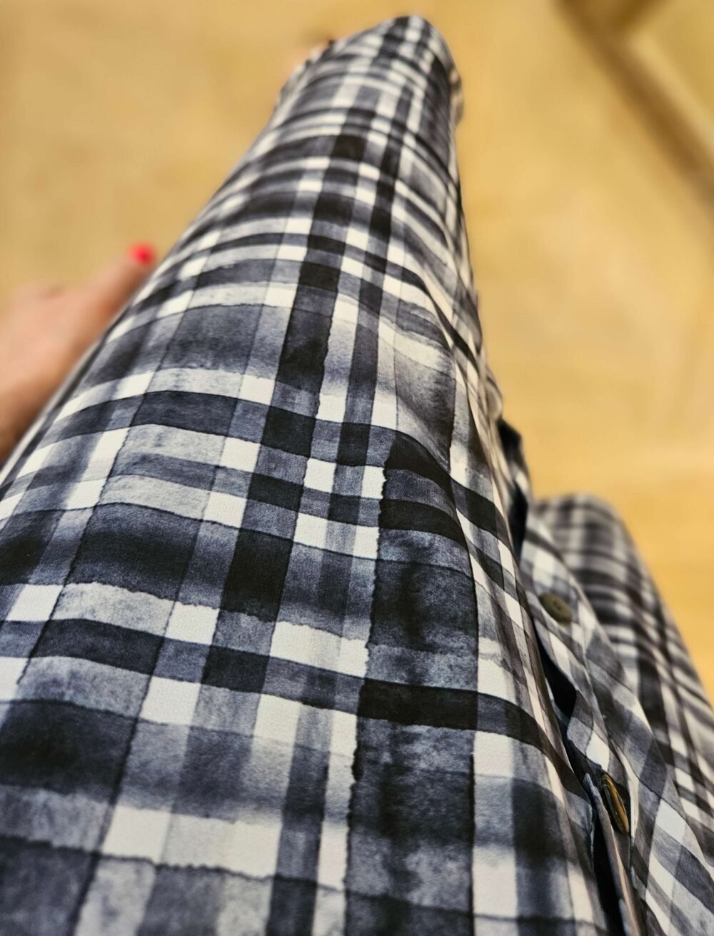 Suknelė "Vasara" juodai balta