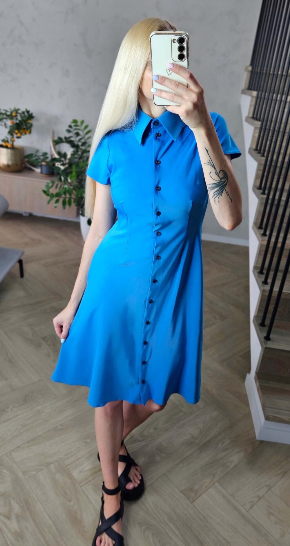 SLIP suknelė mėlyna