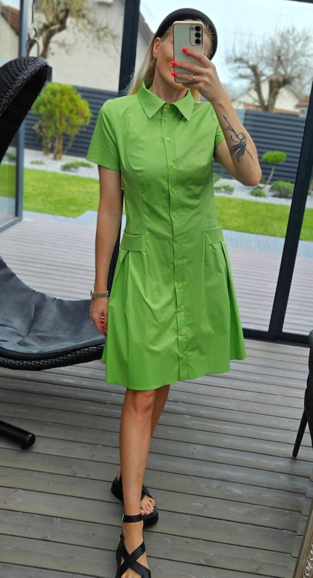 Suknelė "Bella" šv.žalia