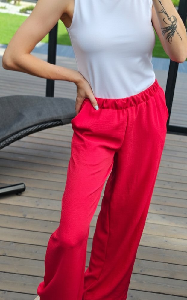 Kelnės "Basic" raudonos