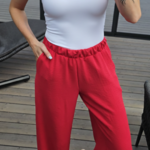 Kelnės "Basic" raudonos