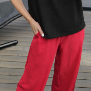 Kelnės "Basic" raudonos