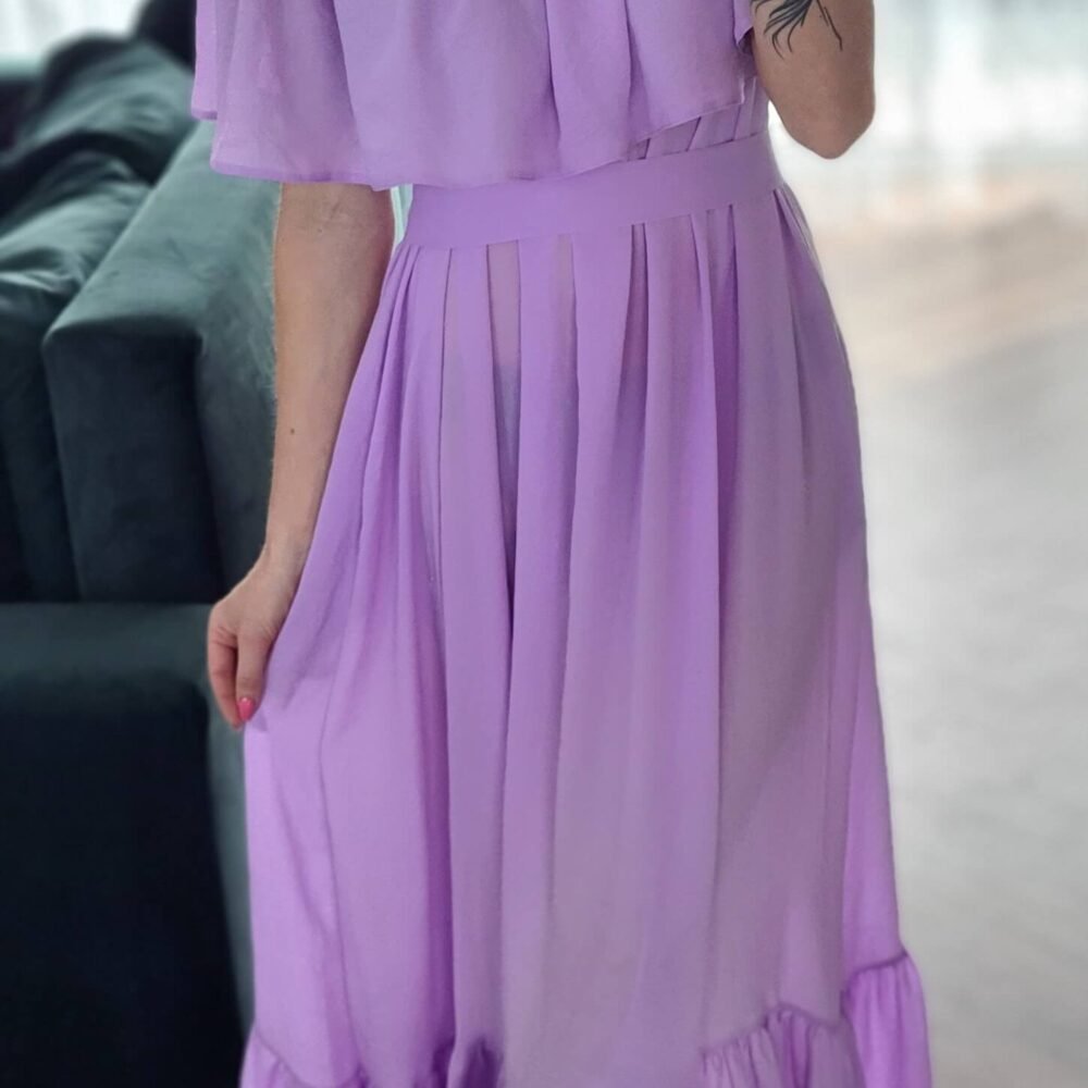 Suknelė "Laisvė" alyvinė