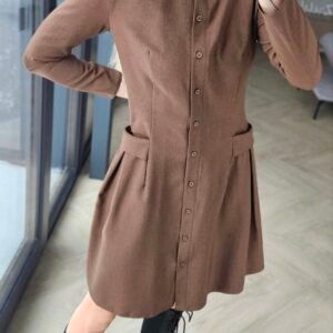 Suknelė "Bella" ruda